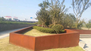 丰南耐候钢挡土墙